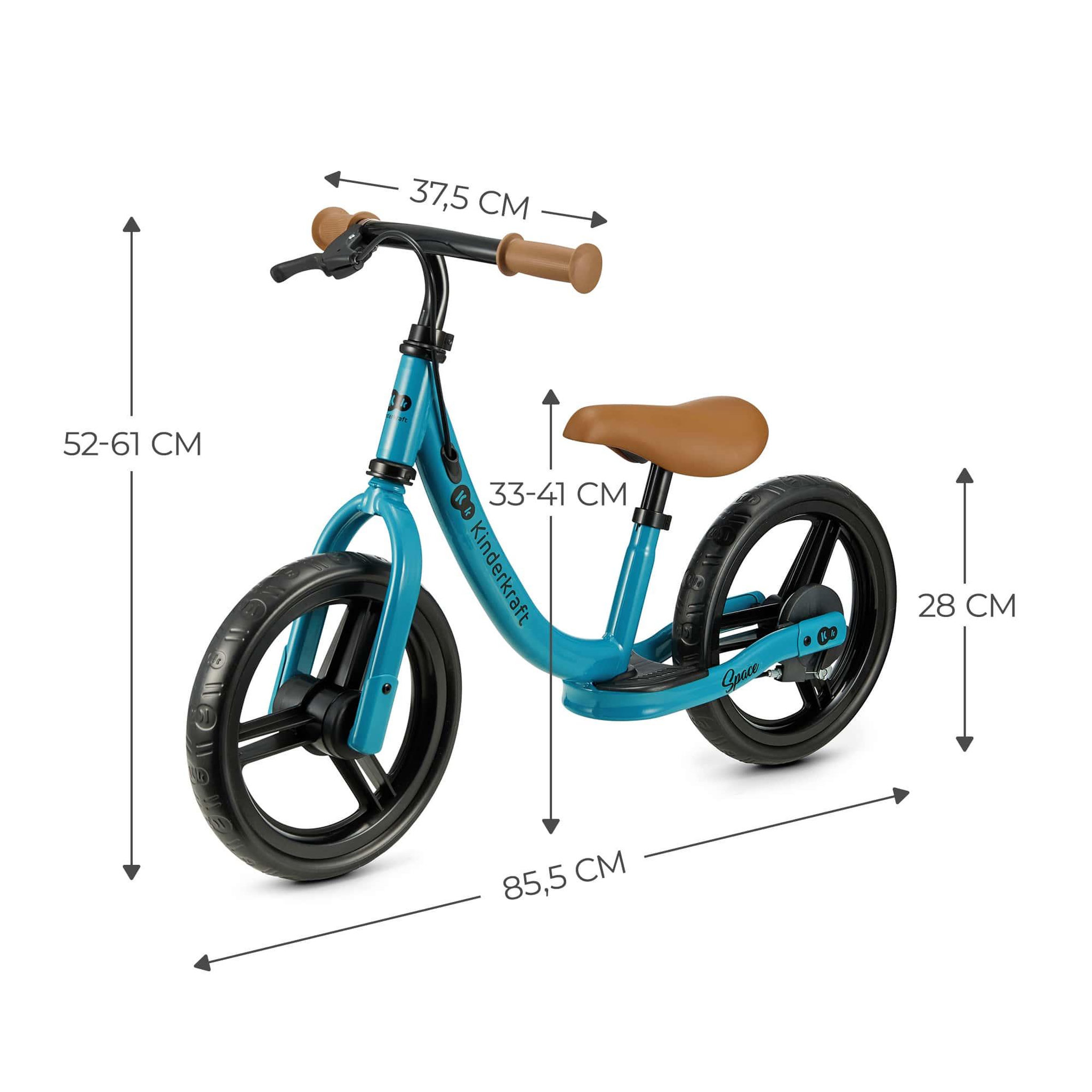 Voir la diapositive 6 : KINDERKRAFT Draisienne enfant avec frein a tambour modele espace