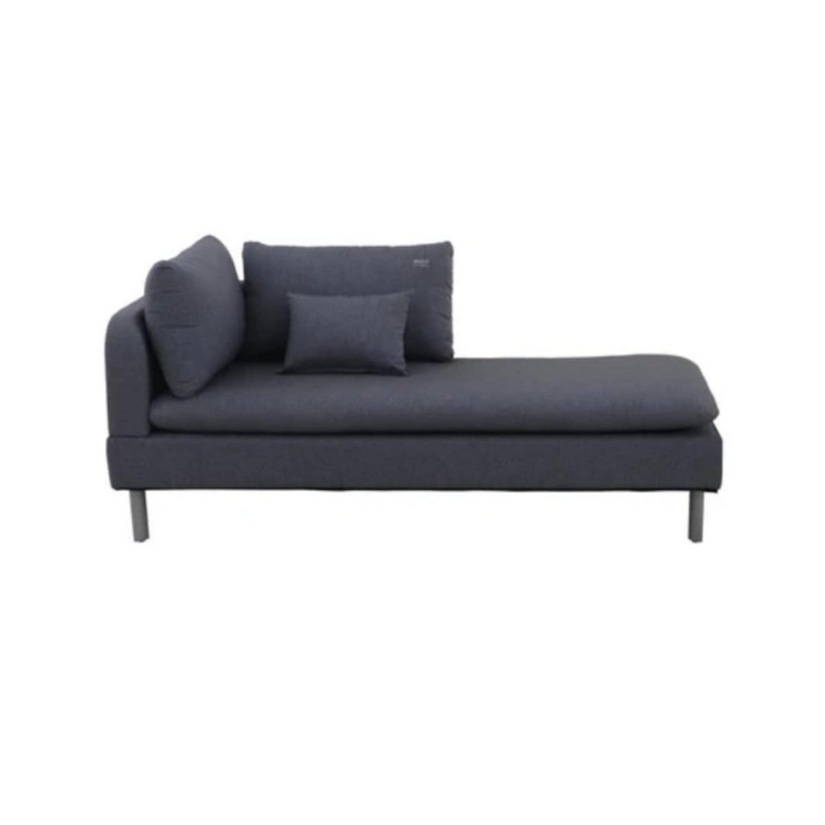 JARDIDECO Canapé méridienne Modularo avec dossiers et tablettes amovibles - Jardideco