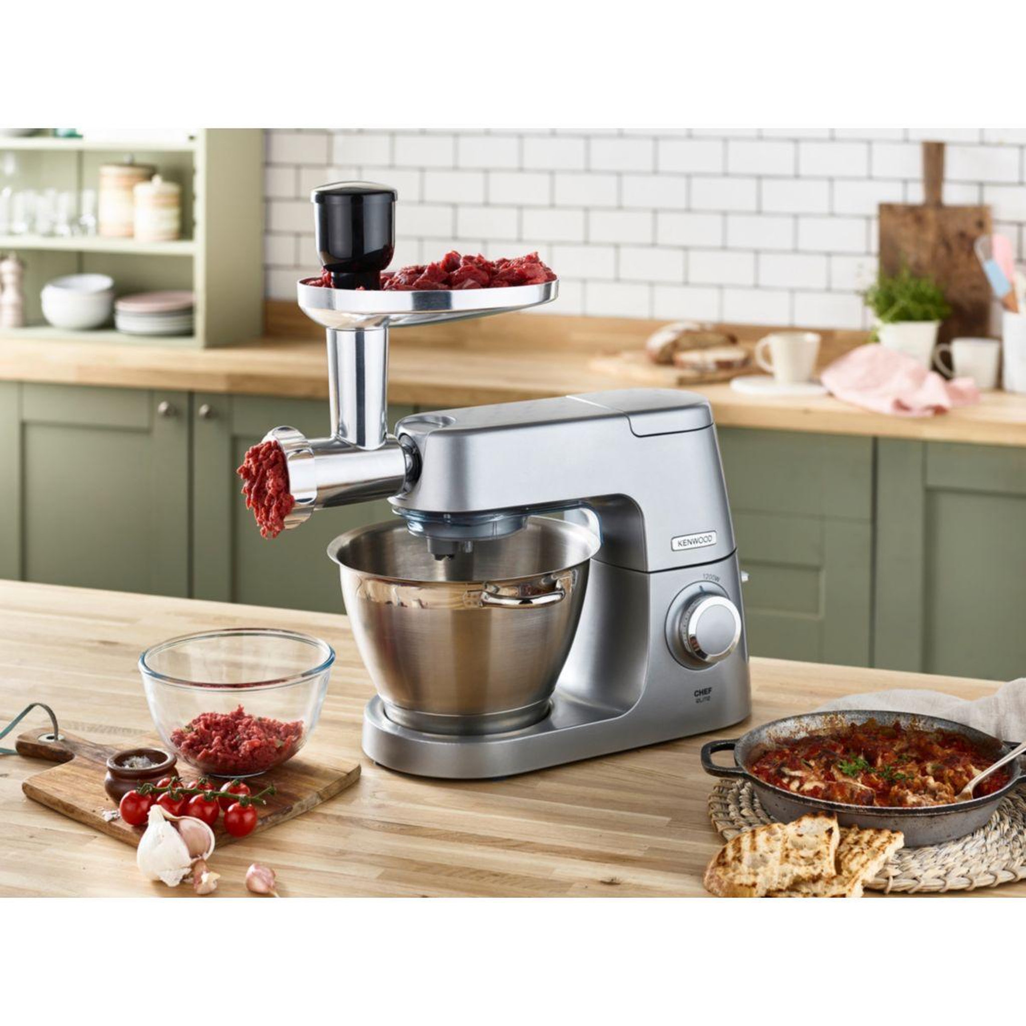 Voir la diapositive 4 : KENWOOD Hachoir kax962me hachoir vis métal