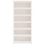 Voir la diapositive 5 : VIDAXL Bibliotheque Blanc 80x35x183 cm Bois de pin massif