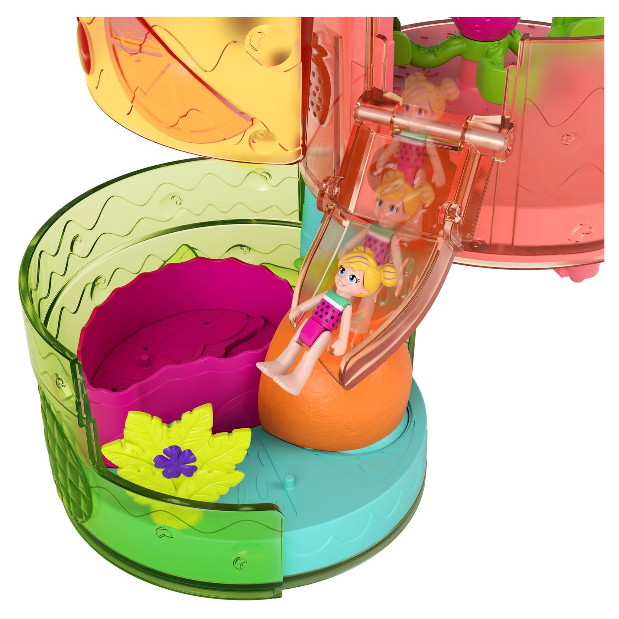 Voir la diapositive 6 : MATTEL Coffret Polly Pocket multifacettes Smoothie
