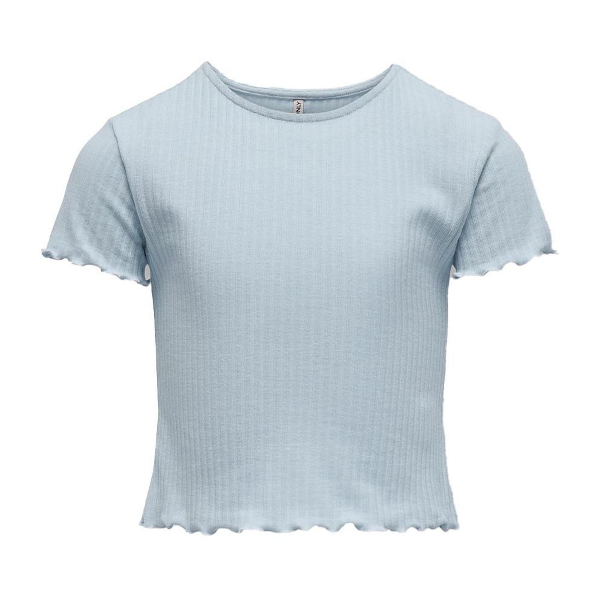 Only T-shirt Bleu Clair Fille Only Kids Ognella