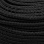 Voir la diapositive 4 : VIDAXL Corde de bateau Noir complet 10 mm 50 m Polypropylene