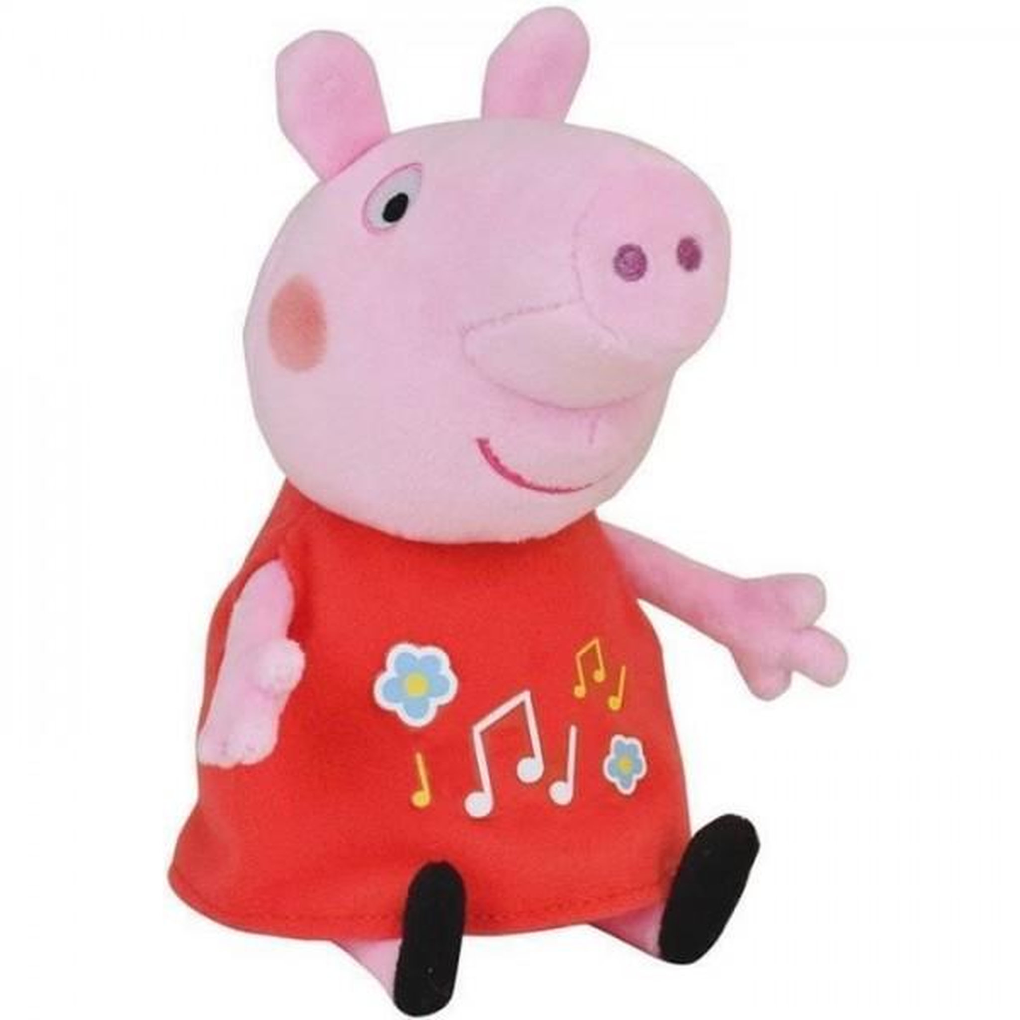 Voir la diapositive 2 : JEMINI PEPPA PIG Peluche musicale ± 20 cm