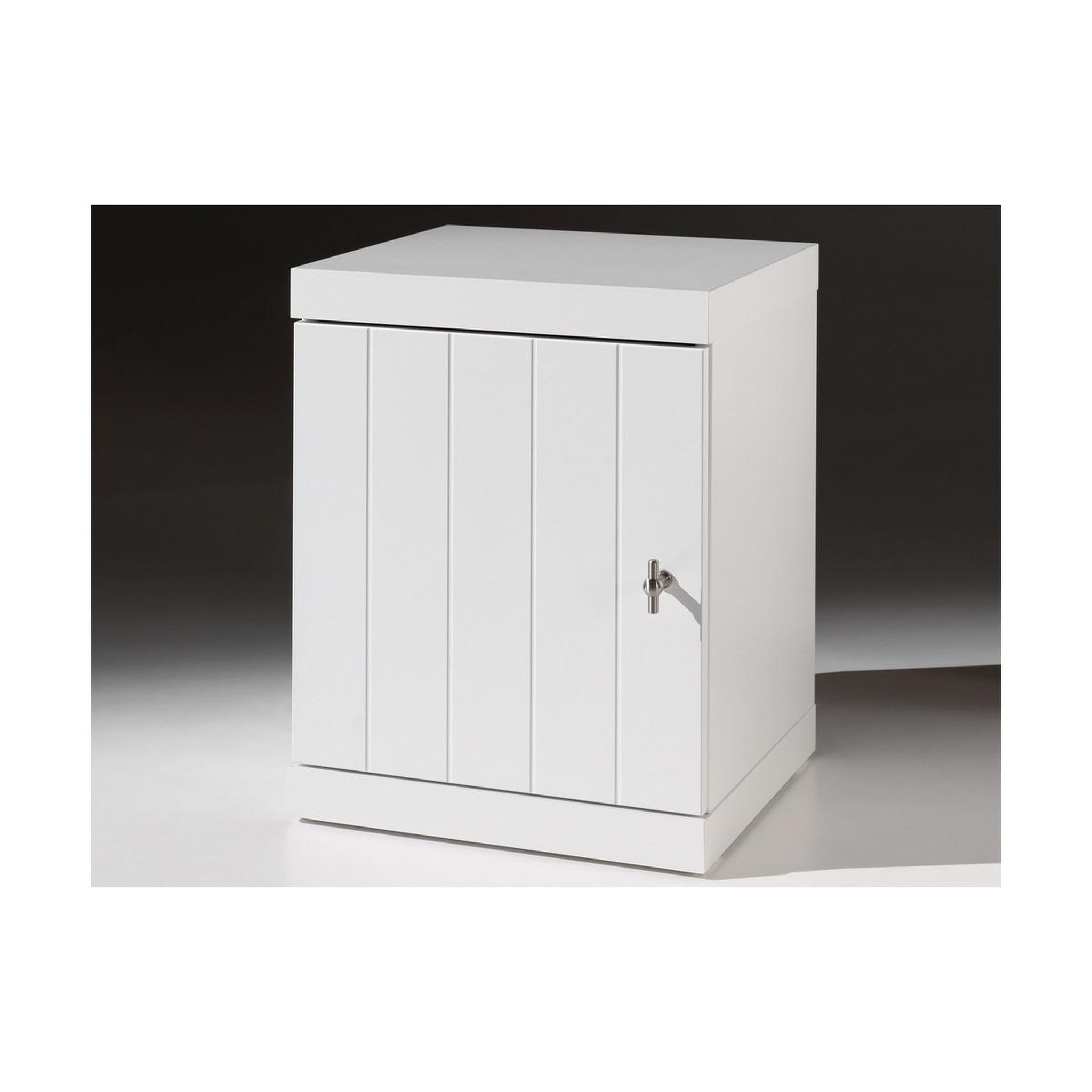 Voir la diapositive 3 : Paris Prix Table de chevet enfant  robin  55cm blanc