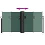 Voir la diapositive 5 : VIDAXL Auvent lateral retractable vert fonce 120x600 cm