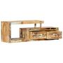 Voir la diapositive 3 : VIDAXL Meuble TV 120x30x40 cm Bois de recuperation massif