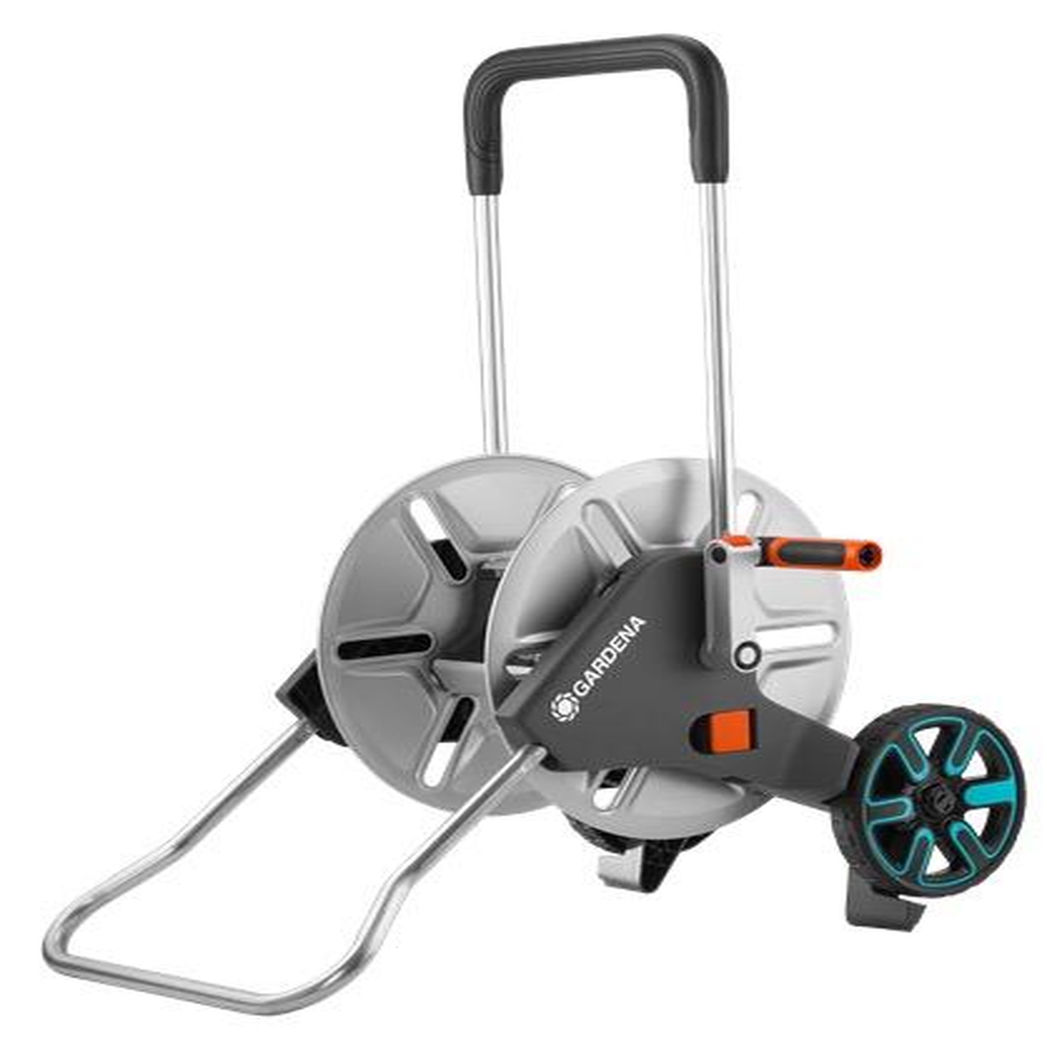 Gardena Dévidoir sur roues AquaRoll M Metal