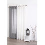 Voir la diapositive 2 : ATMOSPHERA Rideau Voilage  Brodé  140x240cm Gris