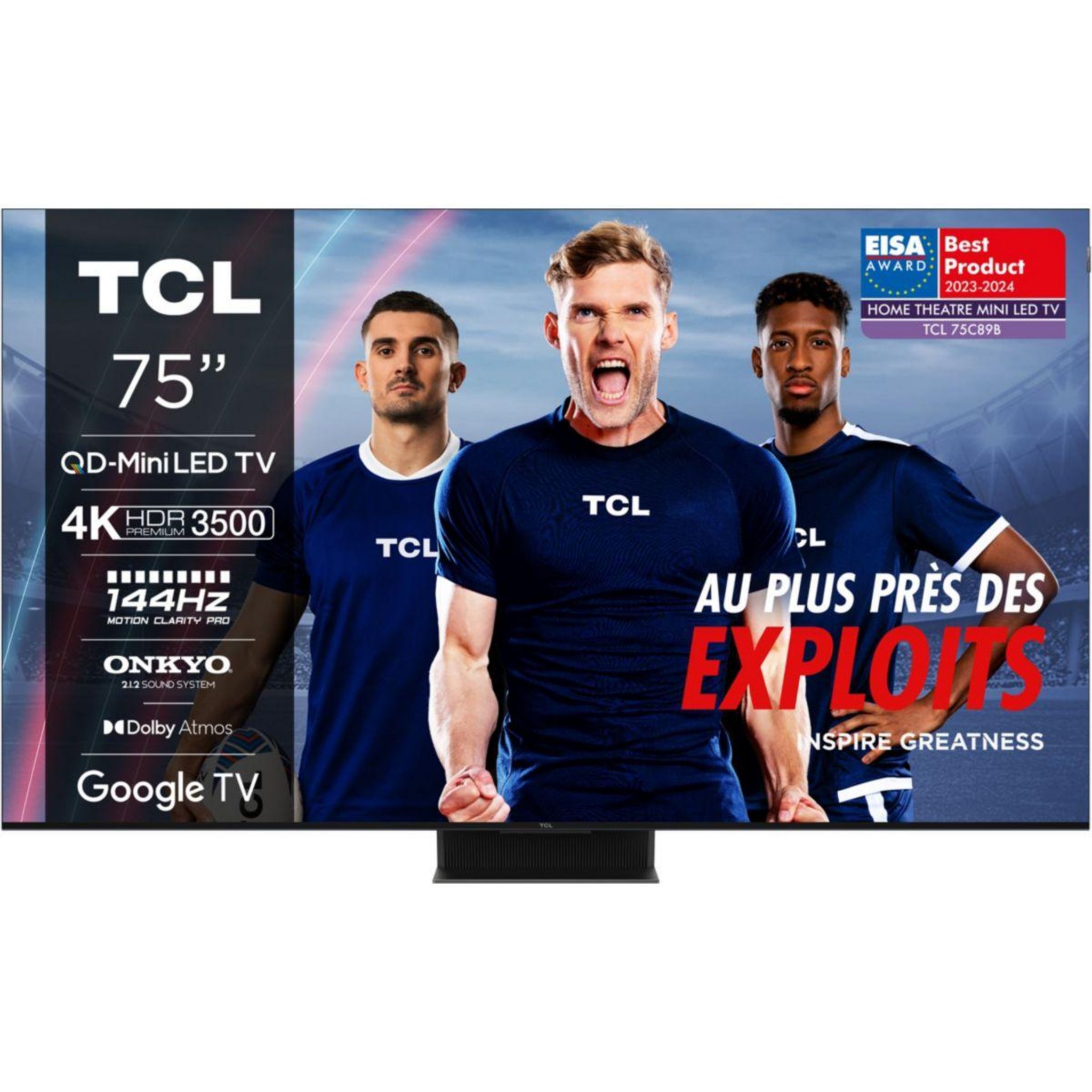 TCL TV QLED MiniLED 75C89B 2024