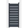 Voir la diapositive 1 : Habitat et Jardin Portillon en aluminium   Bastien  - 100 x 176 cm - Anthracite