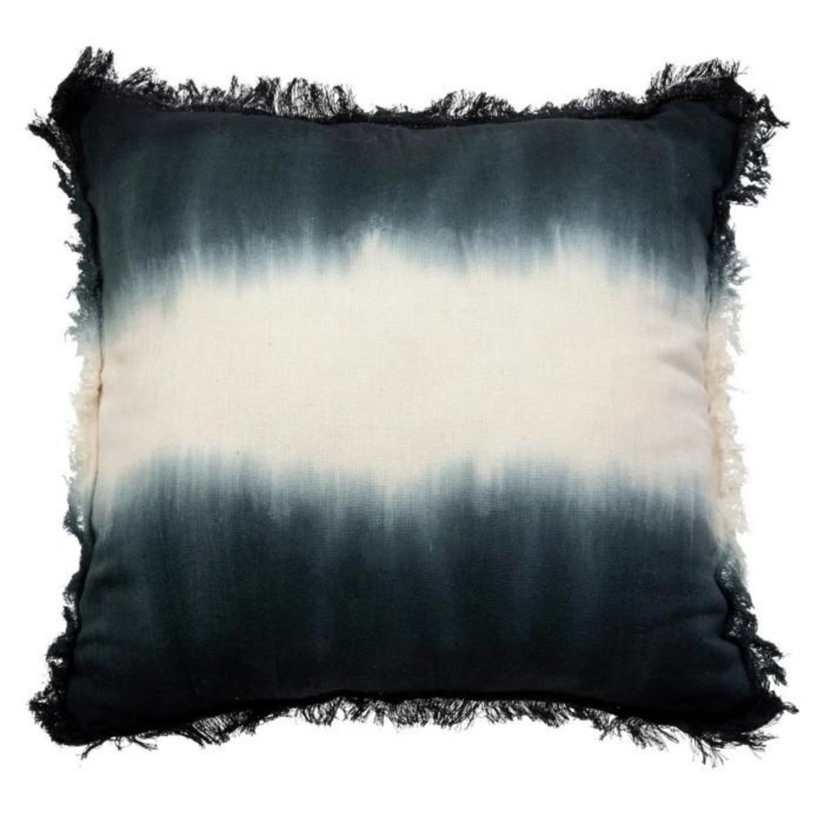 ATMOSPHERA Coussin Déco Tie and Tye  Inuit Dreams  40x40cm Bleu