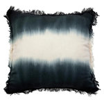 ATMOSPHERA Coussin Déco Tie and Tye  Inuit Dreams  40x40cm Bleu