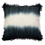Voir la diapositive 1 : ATMOSPHERA Coussin Déco Tie and Tye  Inuit Dreams  40x40cm Bleu