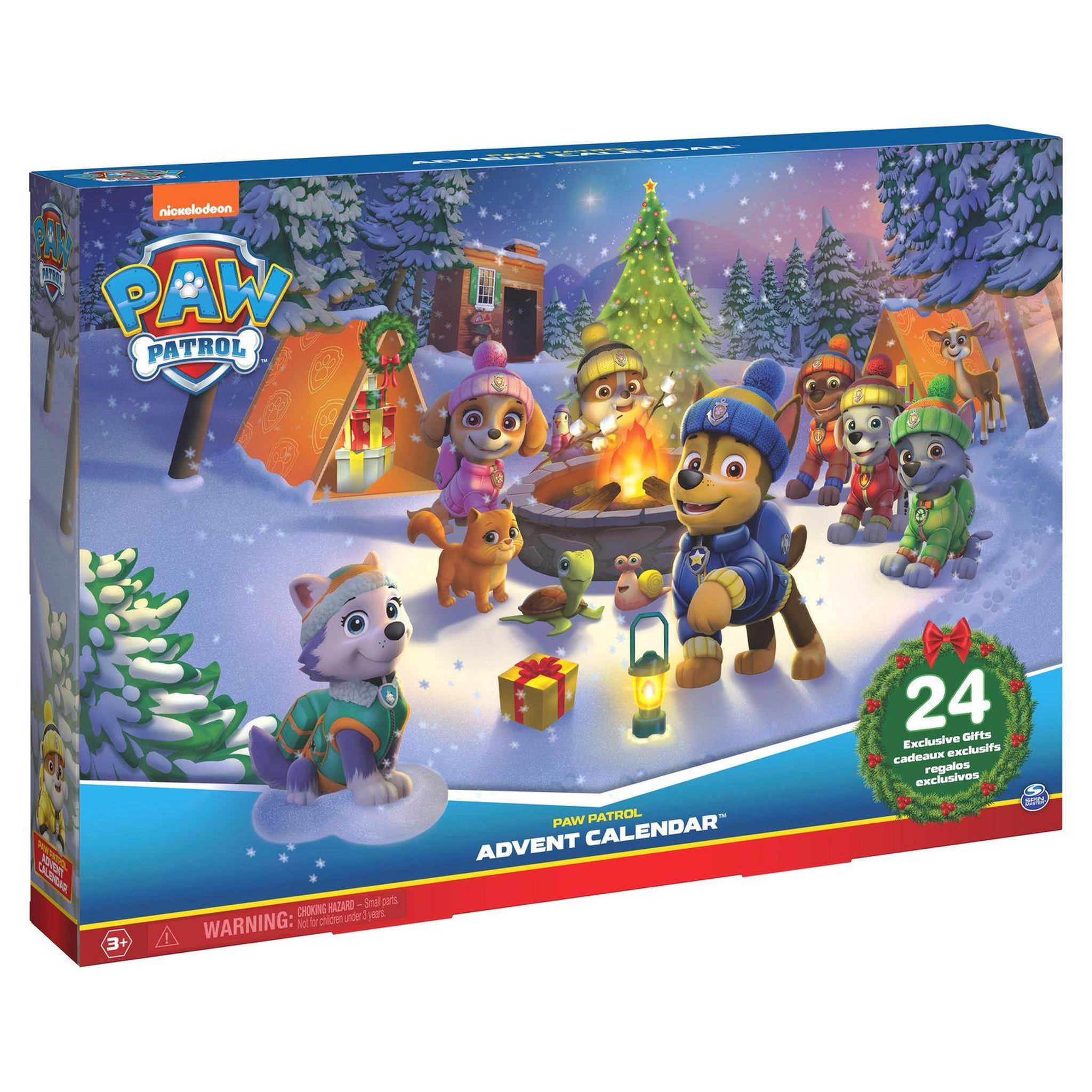 SPIN MASTER Calendrier de l'avent Noel 2022 - La Pat' Patrouille