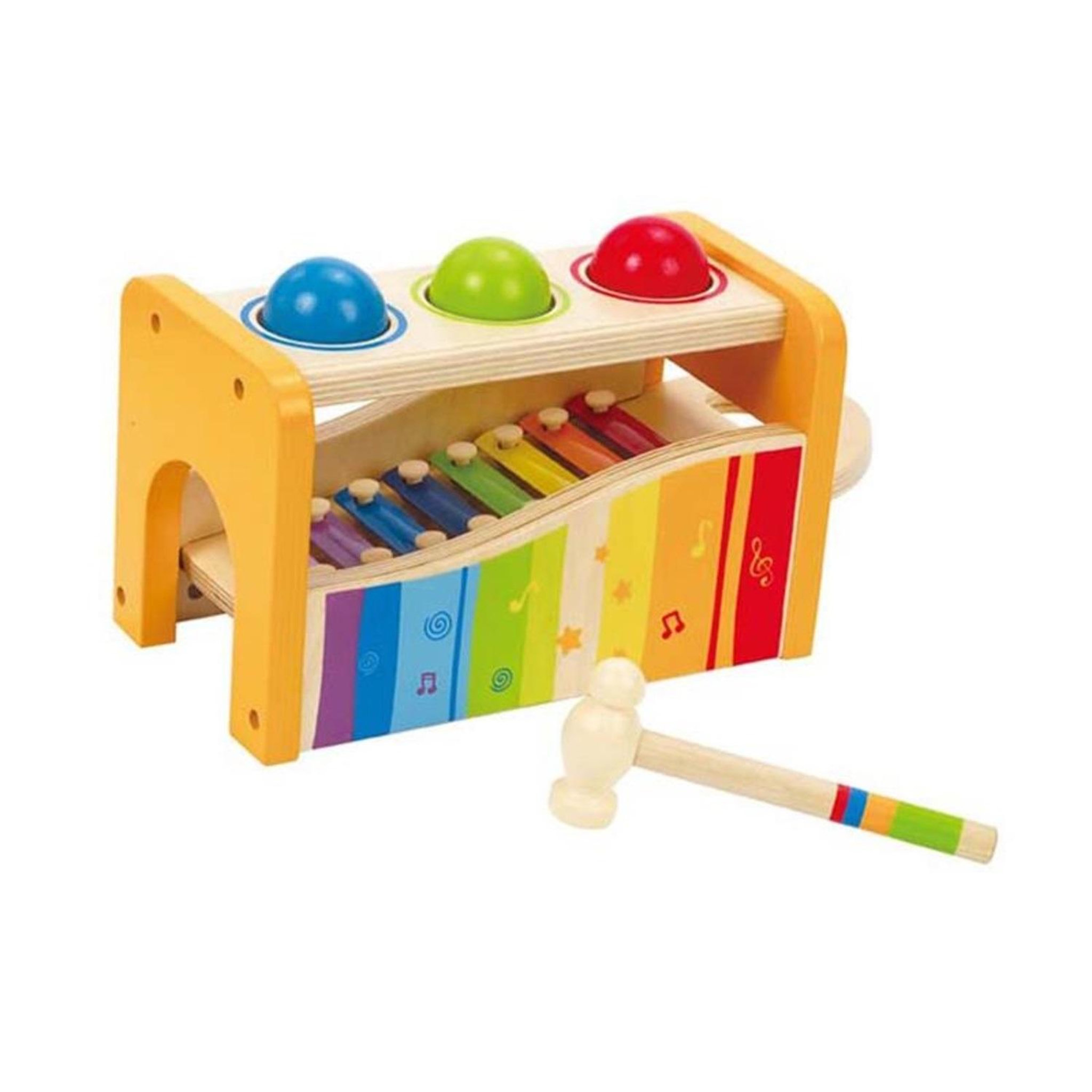 Voir la diapositive 4 : Hape Boîtier à marteler et à tapoter