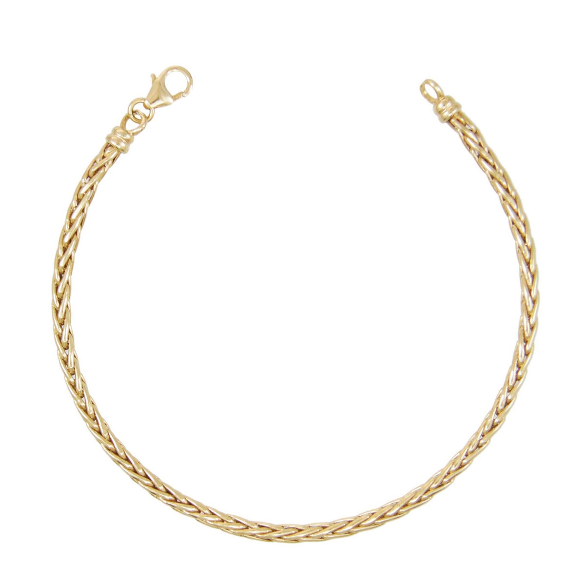 L'ATELIER D'AZUR Bracelet Or Jaune Maille Palmier - Femme