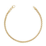 L'ATELIER D'AZUR Bracelet Or Jaune Maille Palmier - Femme