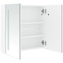 Voir la diapositive 5 : VIDAXL Armoire de salle de bain a miroir LED 60x14x62 cm