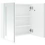 Voir la diapositive 5 : VIDAXL Armoire de salle de bain a miroir LED 60x14x62 cm