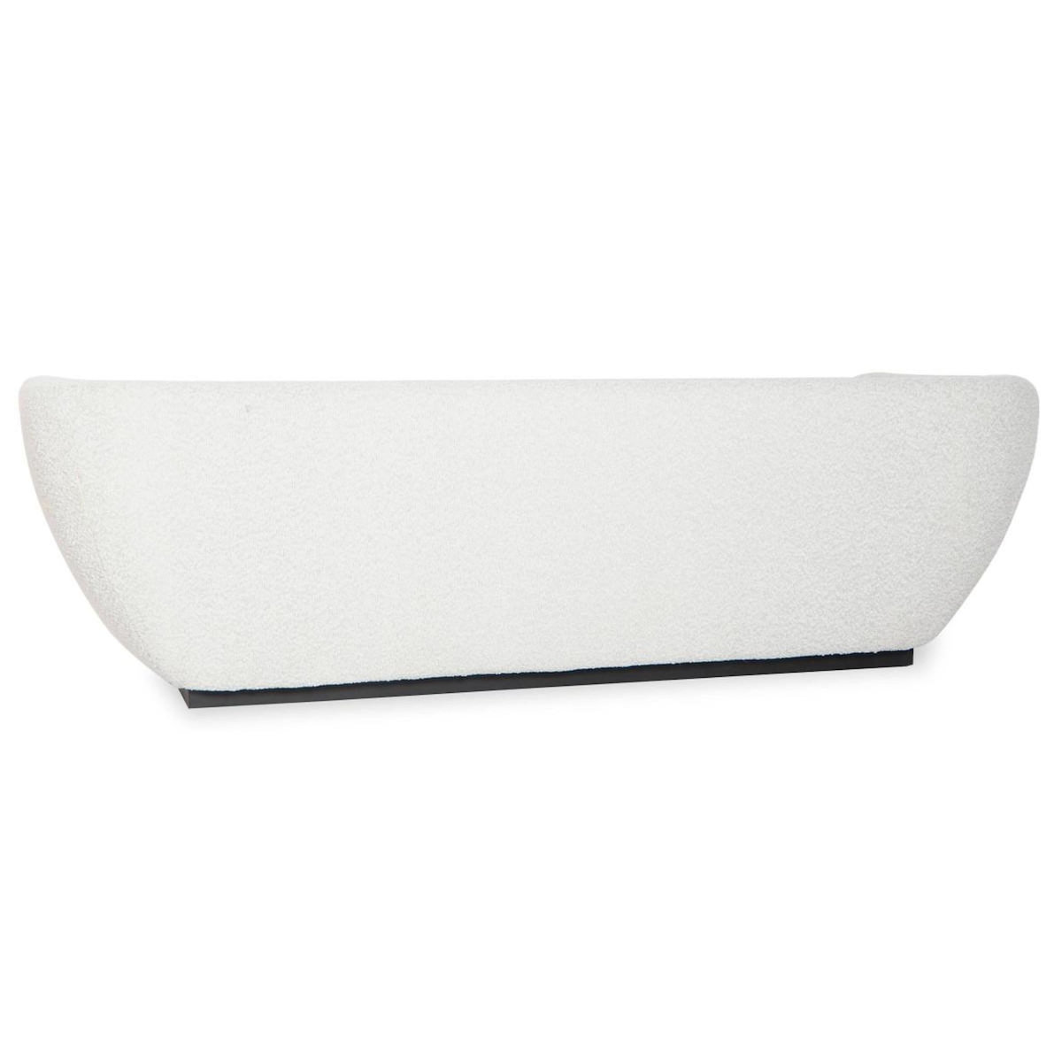 Paris Prix Canapé Bouclette 3 Places  Estelle  240cm Crème