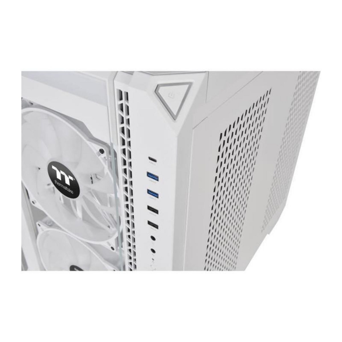 Thermaltake Boîtier PC - THERMALTAKE - View 51 TG ARGB - Boitier sans alimentation - Grand tour - Format E-ATX - Blanc ( CA-1Q6-00M6WN-00 )