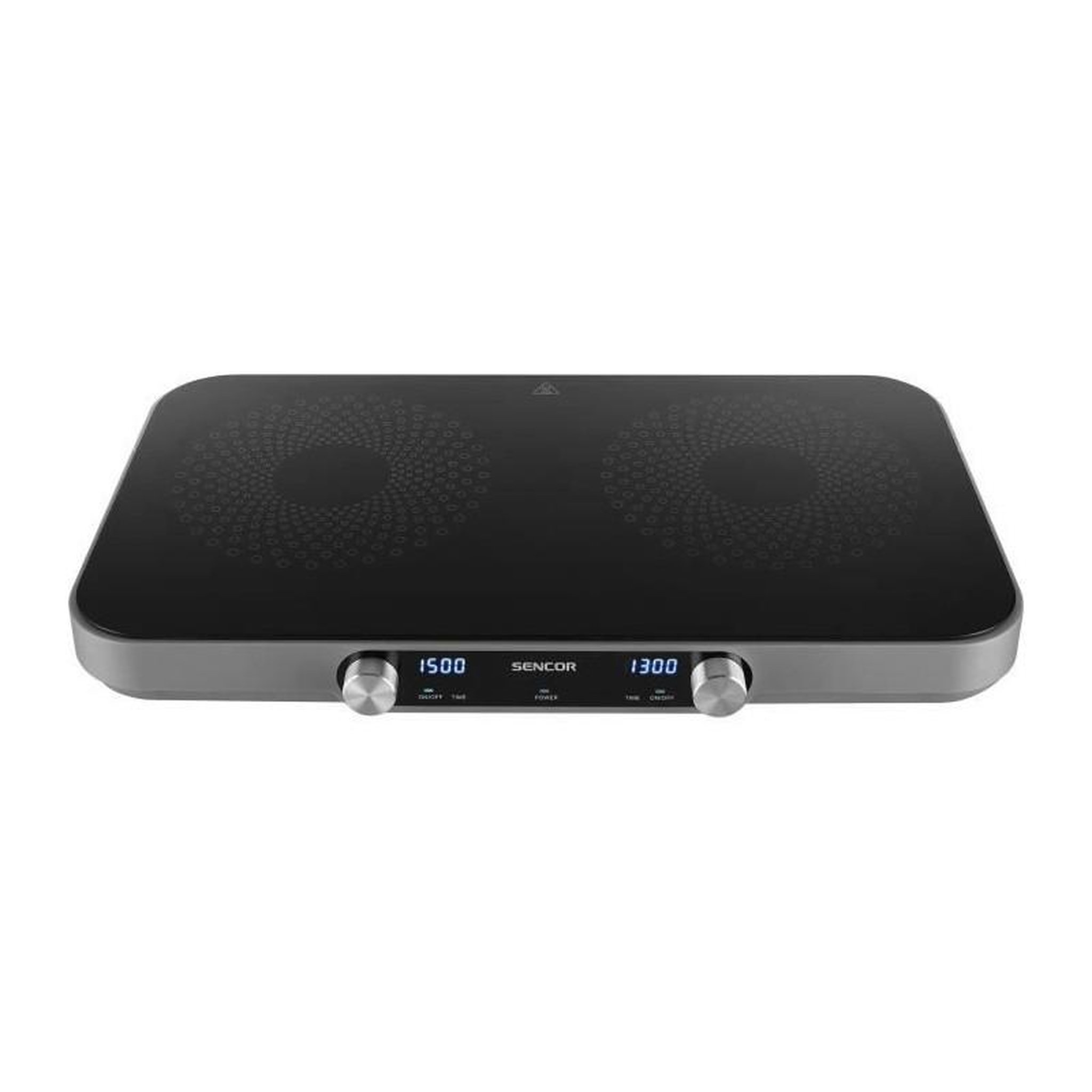Voir la diapositive 2 : SENCO Plaque de cuisson infrarouge - SENCOR - SCP 2803BK SmoothCook - 3500 W - 2 foyers vitrocéramique - Noir