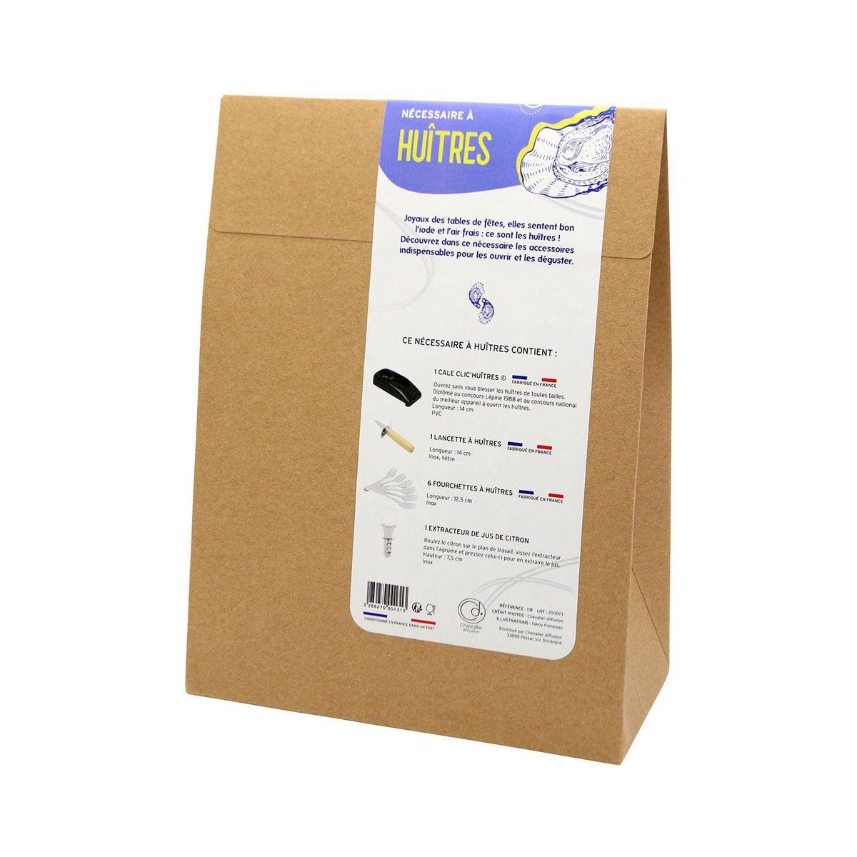Chevalier Diffusion Kit accessoires à huîtres