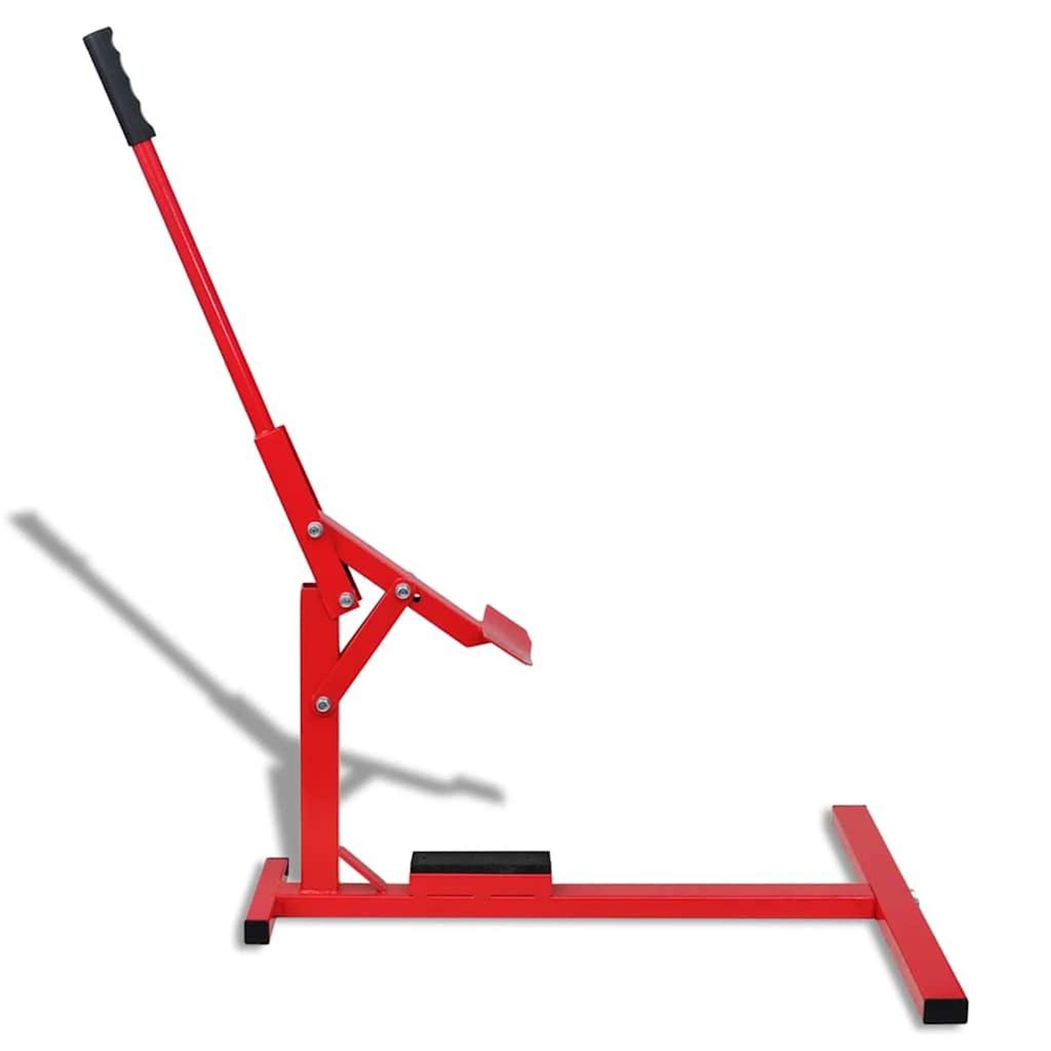 Voir la diapositive 3 : VIDAXL Demonte-pneu moto professionnel rouge