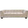 Voir la diapositive 1 : Habitat et Jardin Canapé droit design en tissu chenille 3 places  Foch  - Beige