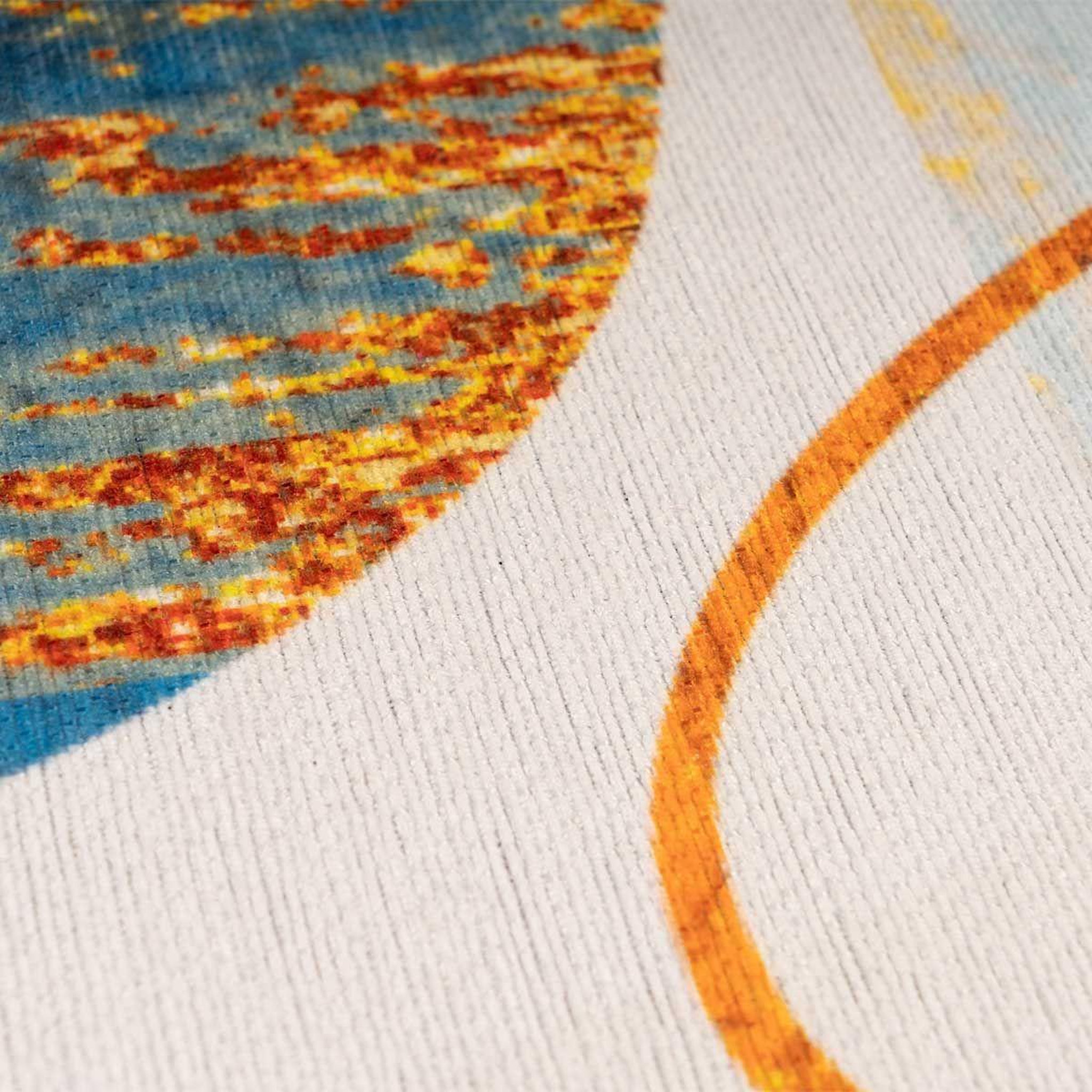 Voir la diapositive 2 : Paris Prix Tapis tissé à poils plats  picassa iv  multicolore