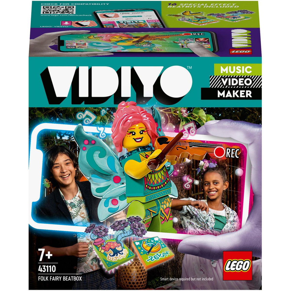 LEGO VIDIYO 43110 - Folk Fairy BeatBox Music Video Maker dès 7 ans