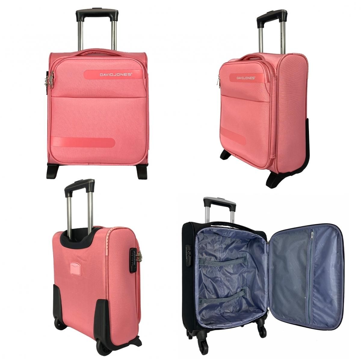 David Jones Valise cabine XS underseat souple 44cm