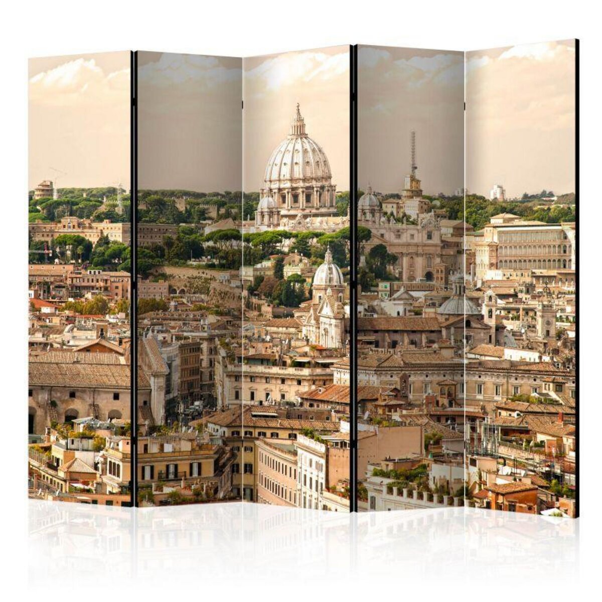 Paris Prix Paravent 5 Volets  Rome : Panorama  172x225cm