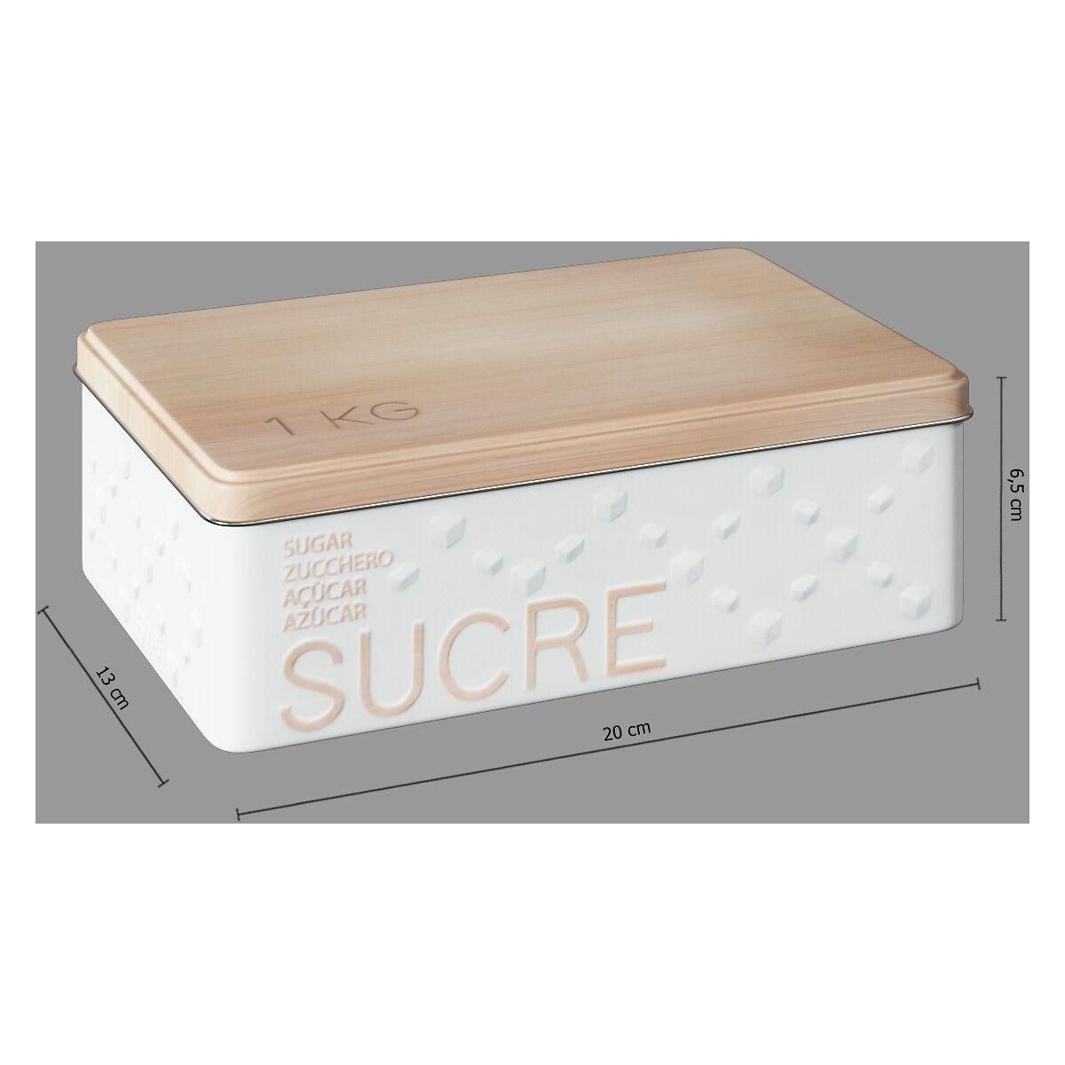 FIVE Boîte alimentaire Sucre MX Scandi ED BR6 métal