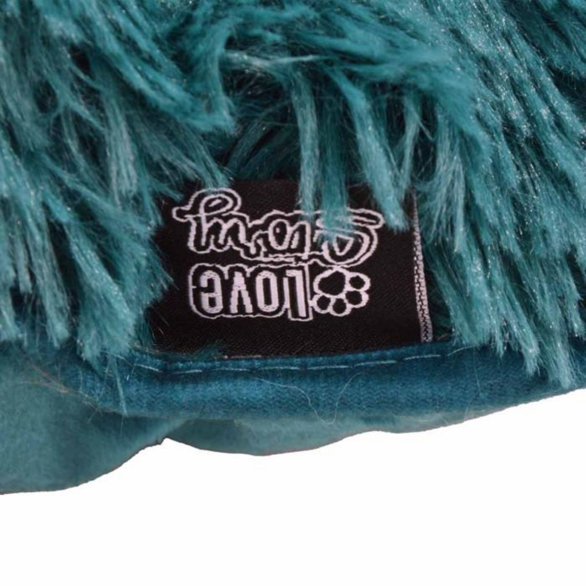 Paris Prix Coussin pour Chien & Chat  Fluffy  77cm Émeraude