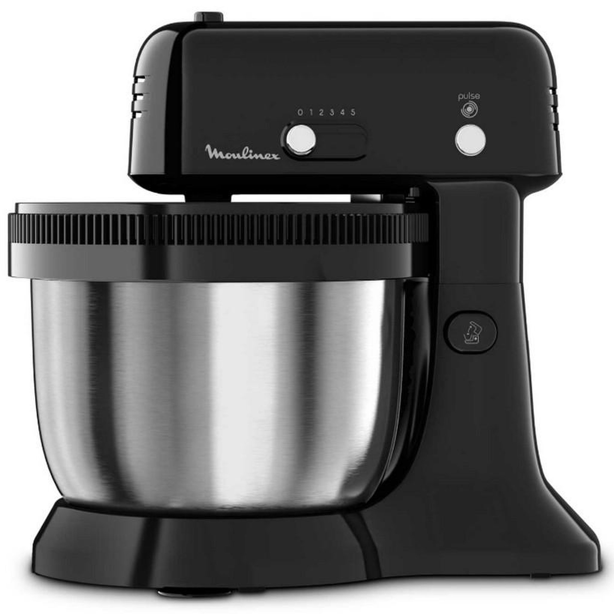 Voir la diapositive 2 : MOULINEX Robot pâtissier 4l 300w noir - qa110810