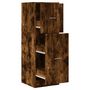 Voir la diapositive 2 : VIDAXL Armoire d'apothicaire chene fume 40x41x118 cm bois d'ingenierie