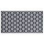 Voir la diapositive 3 : VIDAXL Tapis d'exterieur ARAKIL noir 120x180 cm PP
