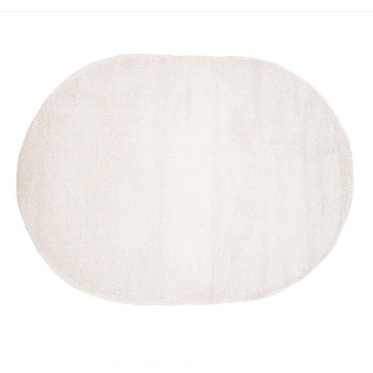 Paris Prix Tapis Déco Ovale  Walter  240x340cm Blanc