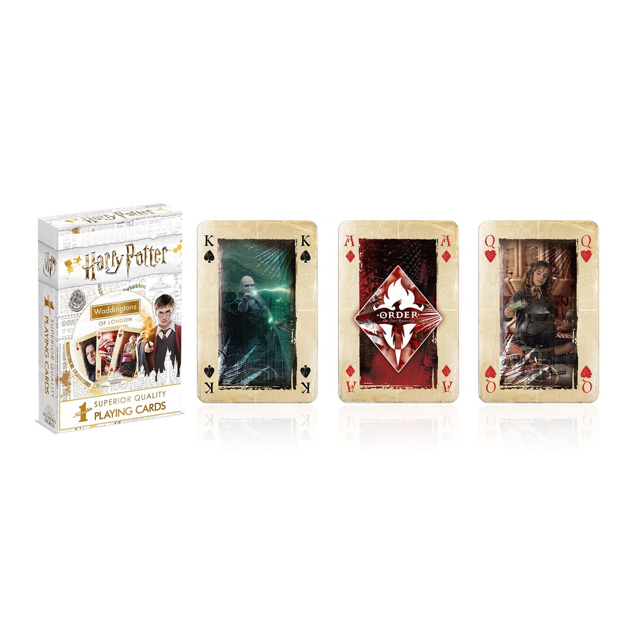 Voir la diapositive 5 :  WINNING MOVES Jeu de 54 cartes Harry Potter