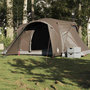 Voir la diapositive 1 : VIDAXL Tente familiale a dome 6 personnes marron impermeable
