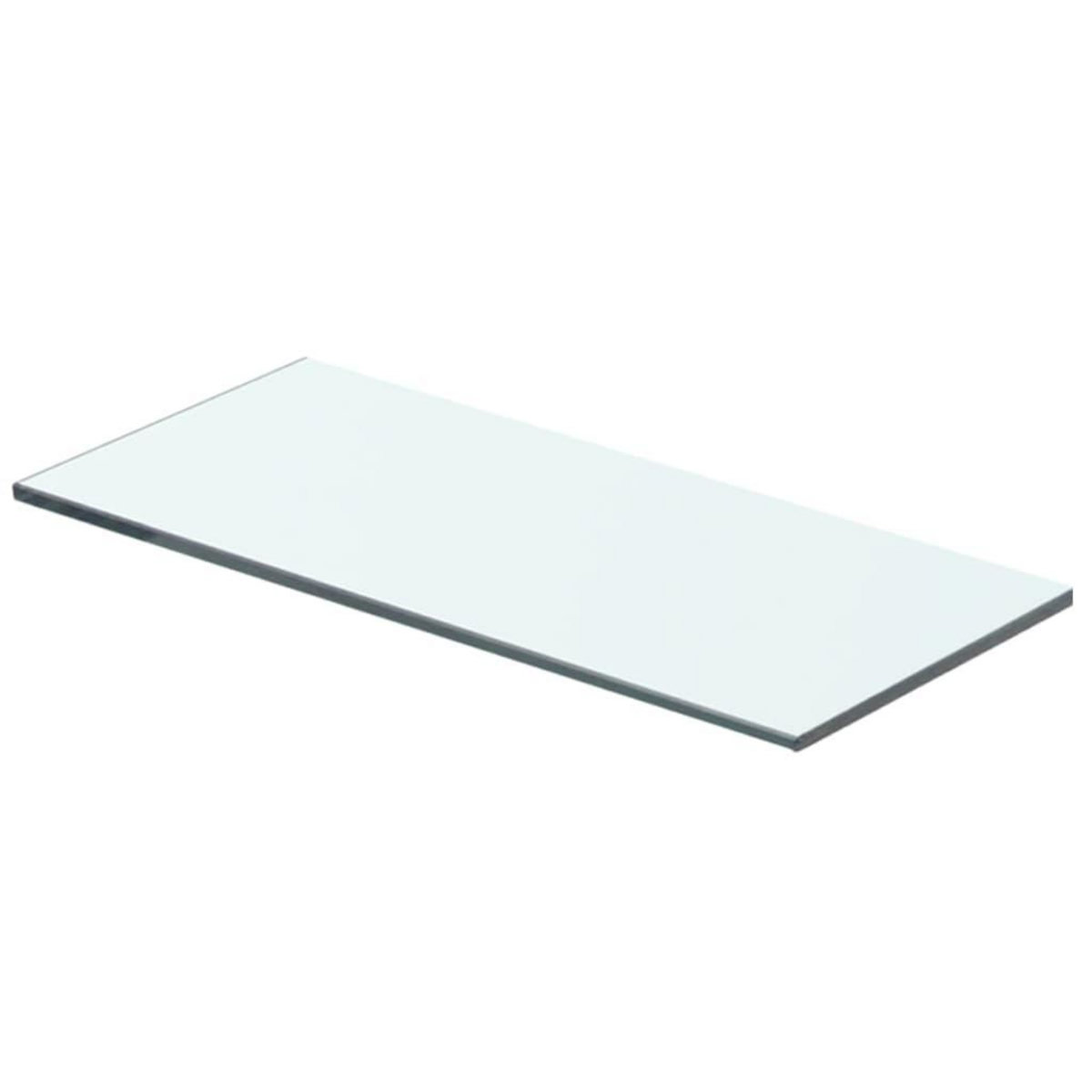 VIDAXL Panneau pour etagere Verre transparent 40 x 12 cm