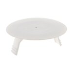 CENTRALE BRICO Couvercle de boîte de dérivation rond à clipser, diam. 80 mm