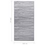 Voir la diapositive 6 : VIDAXL Tapis d'exterieur ARAKIL Gris 190x290 cm PP