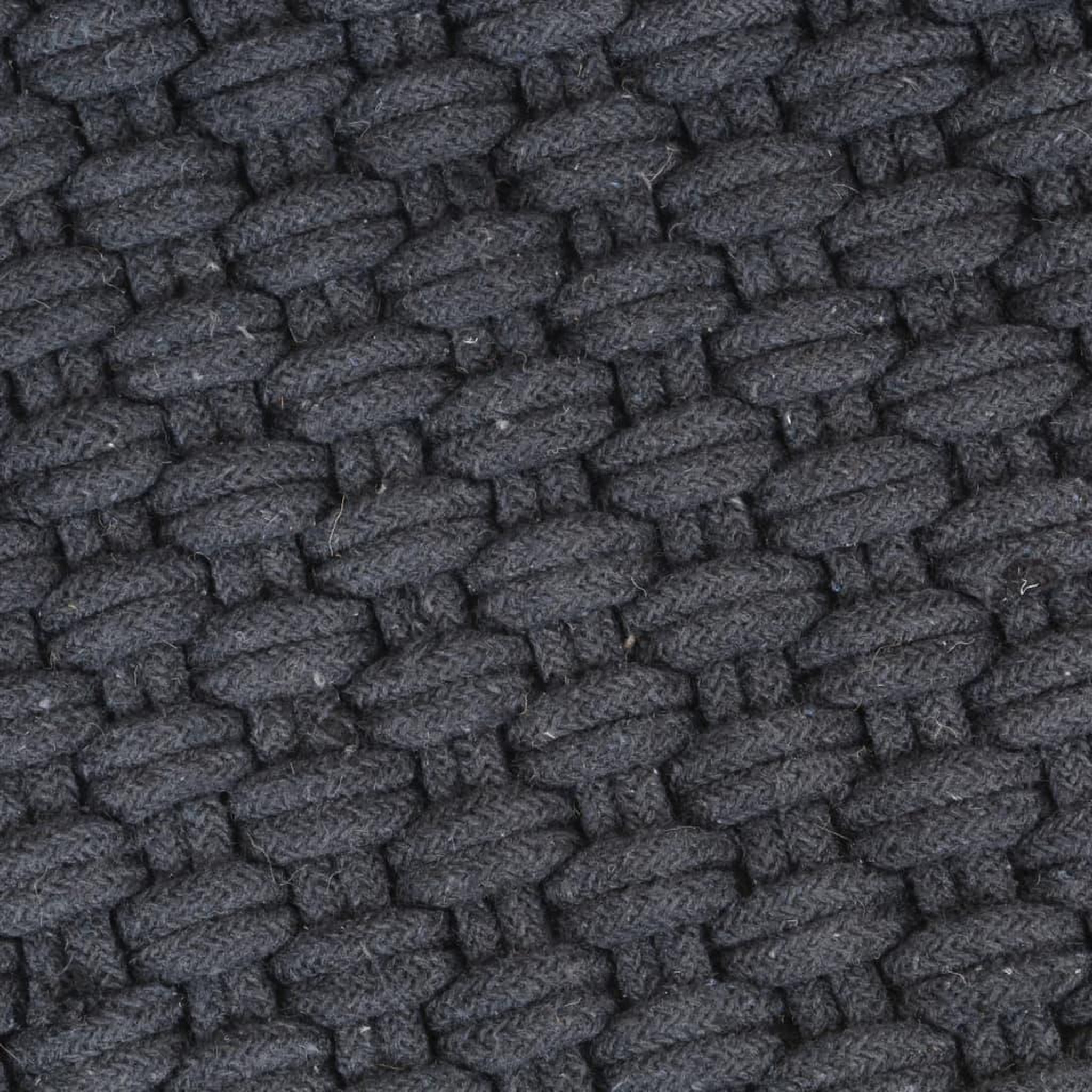 Voir la diapositive 5 : VIDAXL Tapis rectangulaire Anthracite 160x230 cm Coton