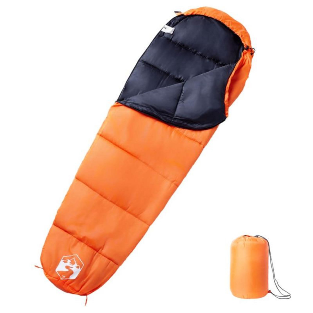 VIDAXL Sac de couchage momie pour adultes camping 3 saisons