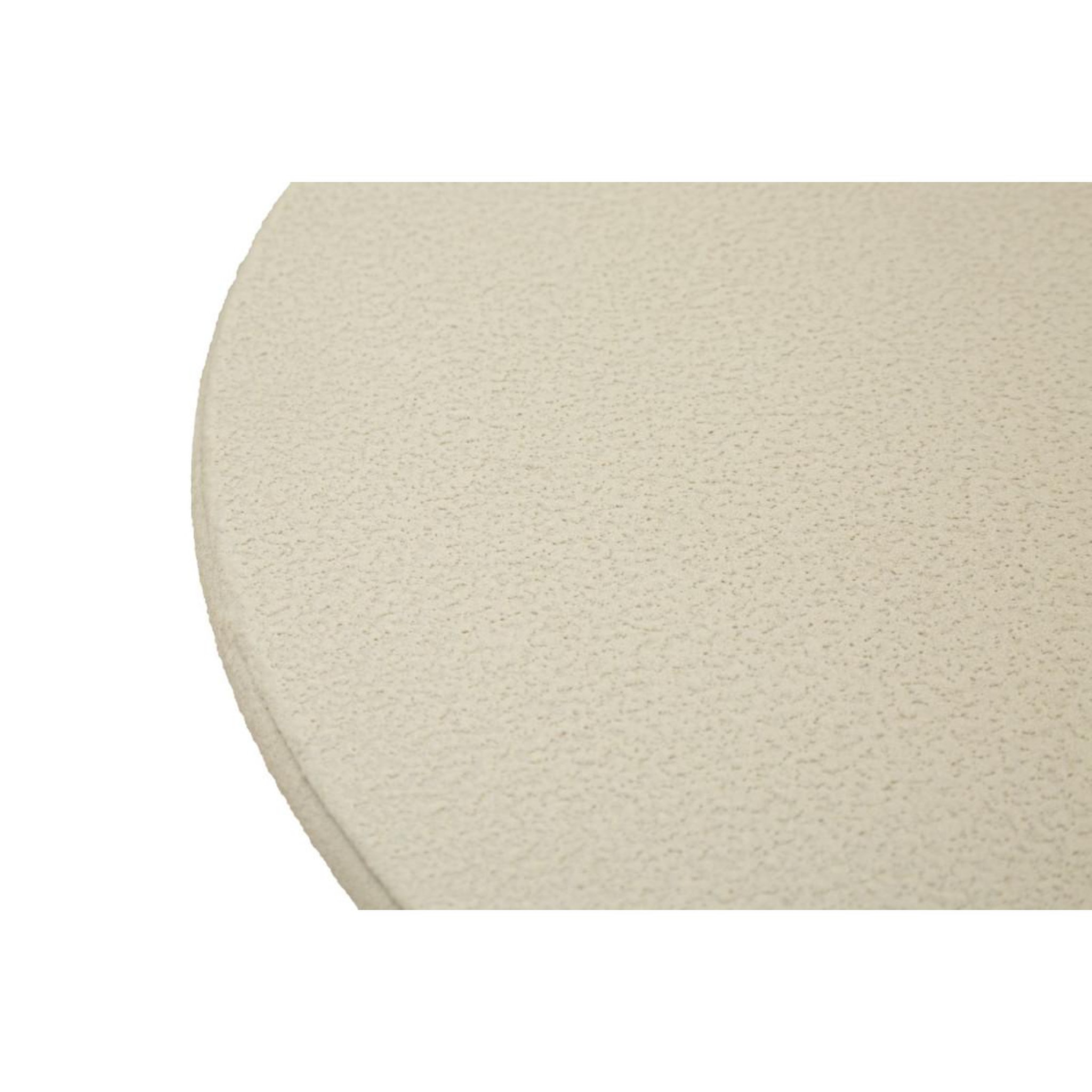 Voir la diapositive 5 : Paris Prix Table d'appoint design  dune  58cm crème