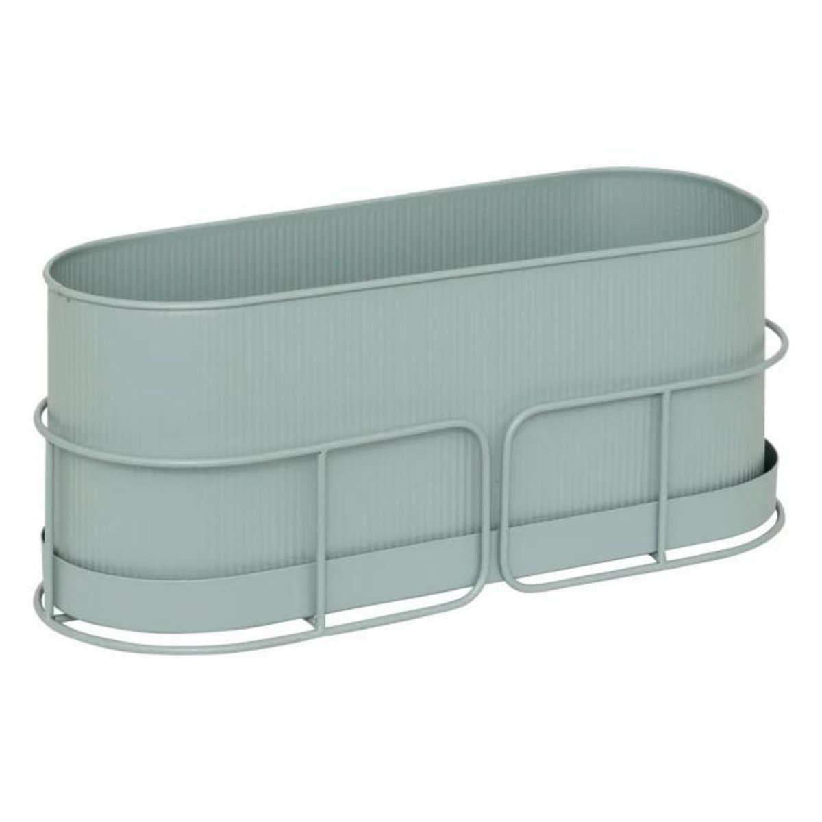 ATMOSPHERA Jardinière en Métal  Aze  47cm Vert Céladon