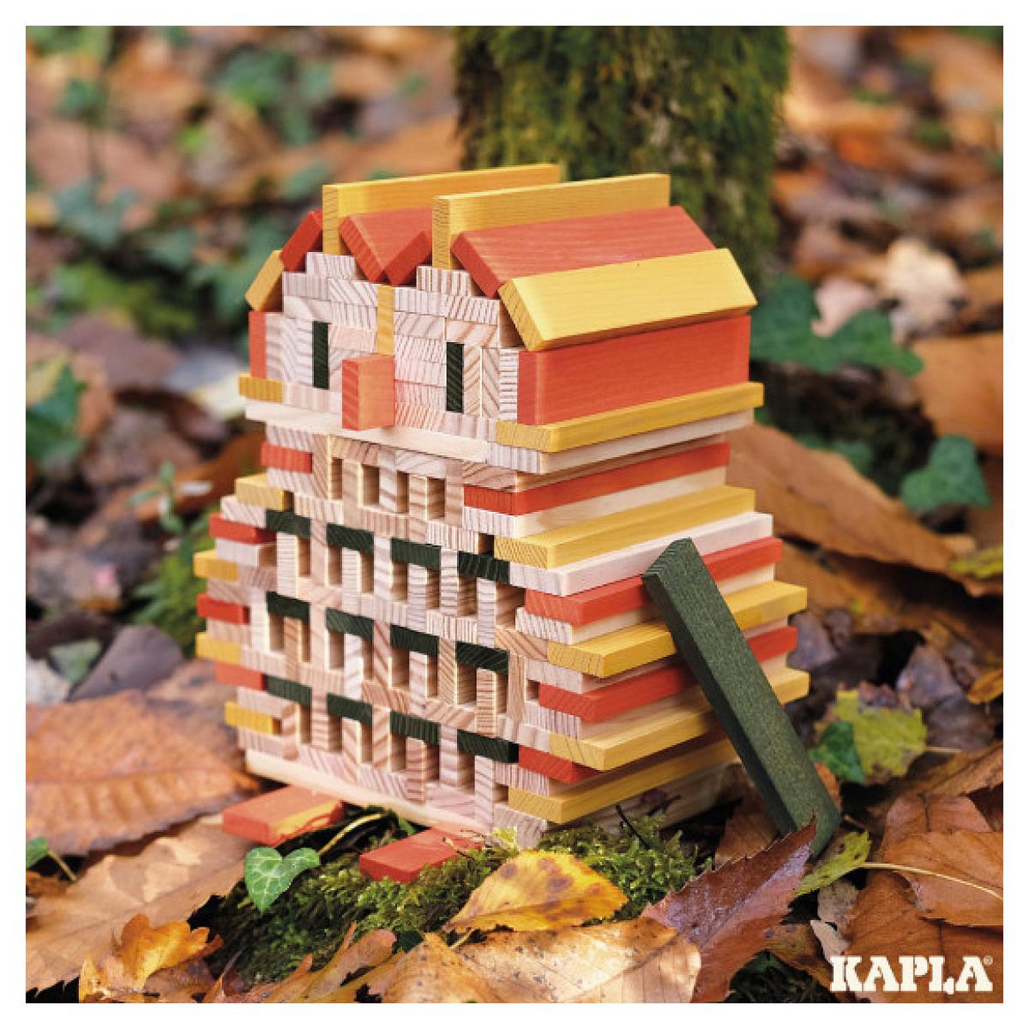 Voir la diapositive 2 : Kapla Jeu de construction  Baril Automne